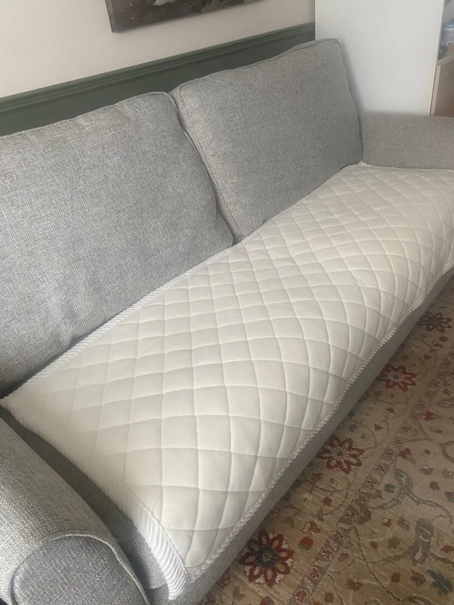 Sofa - 3 Seater/Rug/Queen Size Bed - Image 2