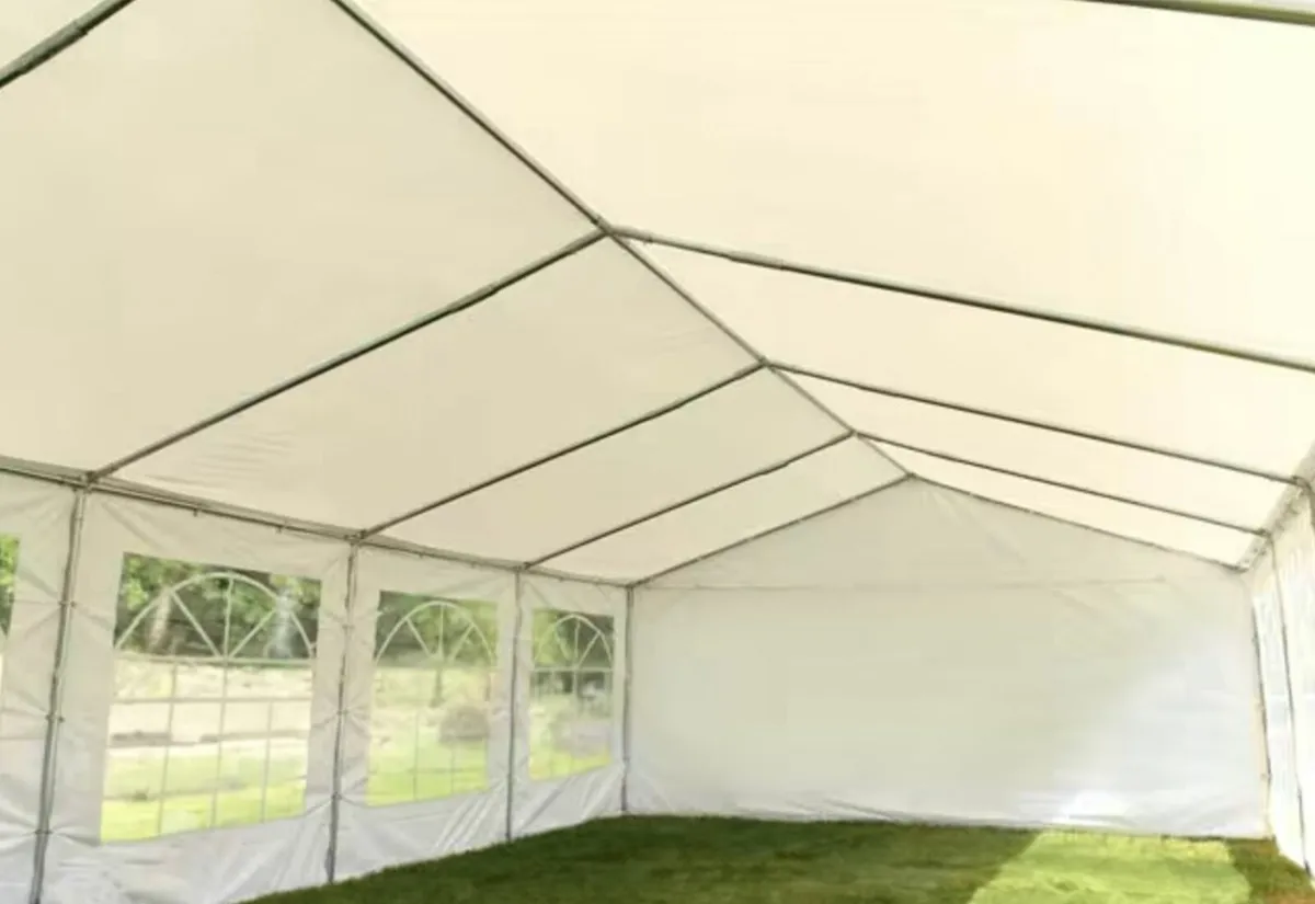 6m x 10m Marquee  – USED ONCE, LIKE NEW - Image 3