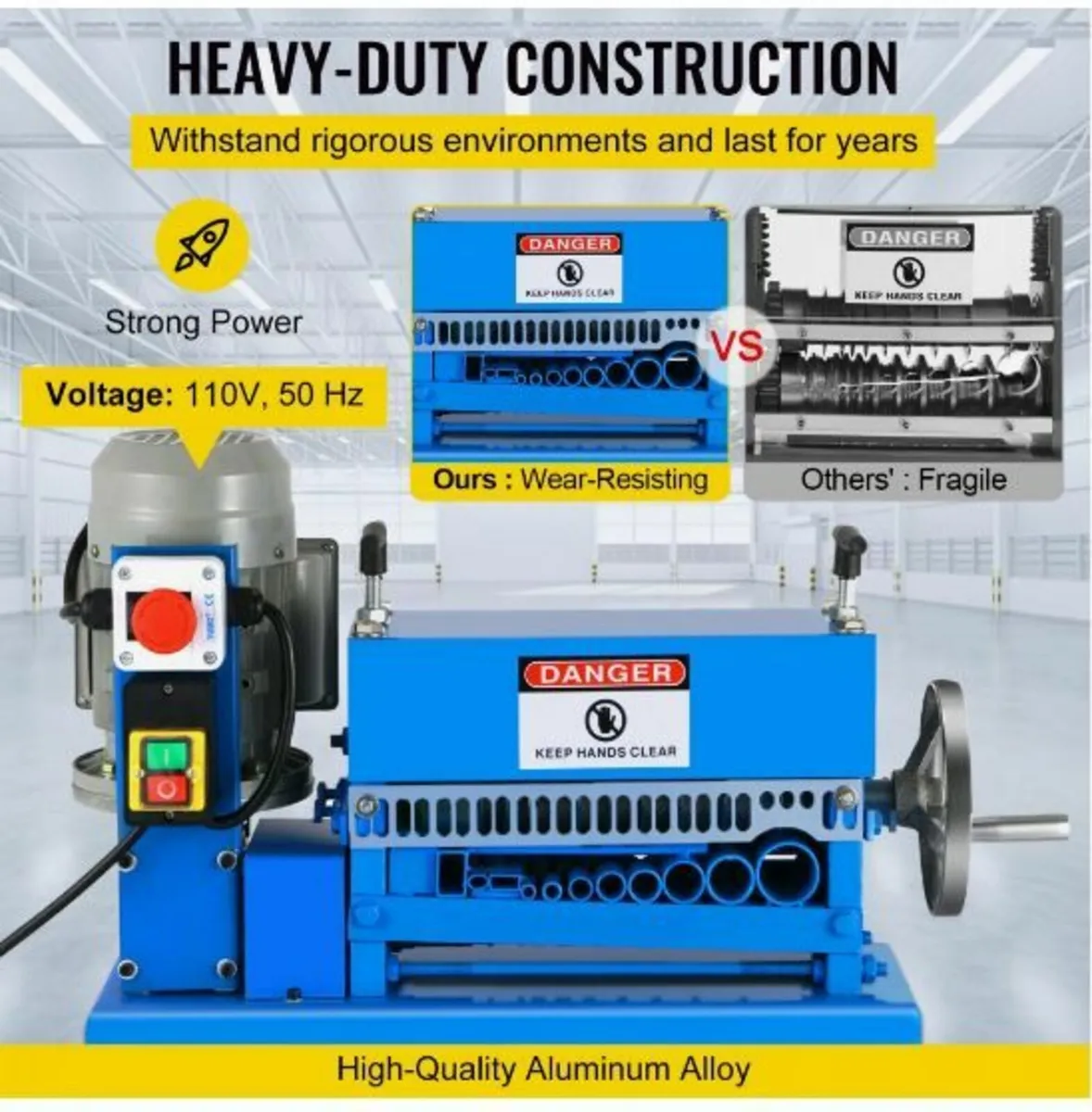 1.5-38MM Automatic Wire Stripping Machine 370W - Image 3