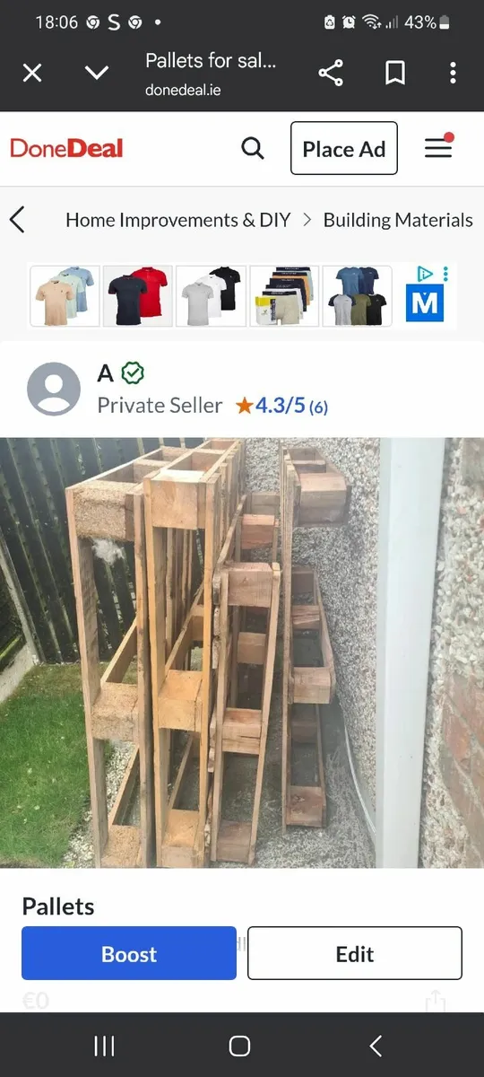 Free pallets