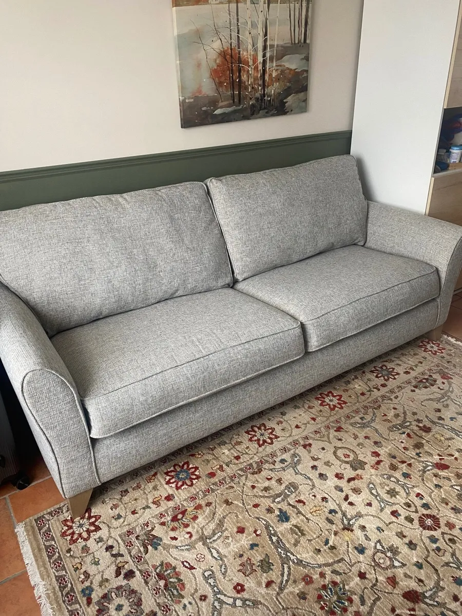Sofa - 3 Seater/Rug/Queen Size Bed - Image 1