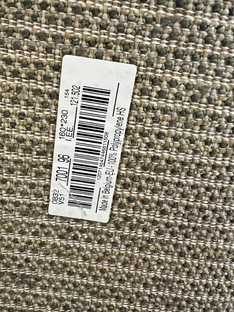 Ikea Rug vidaXL Rug Short Pile 160x230 cm Anthraci - Image 1