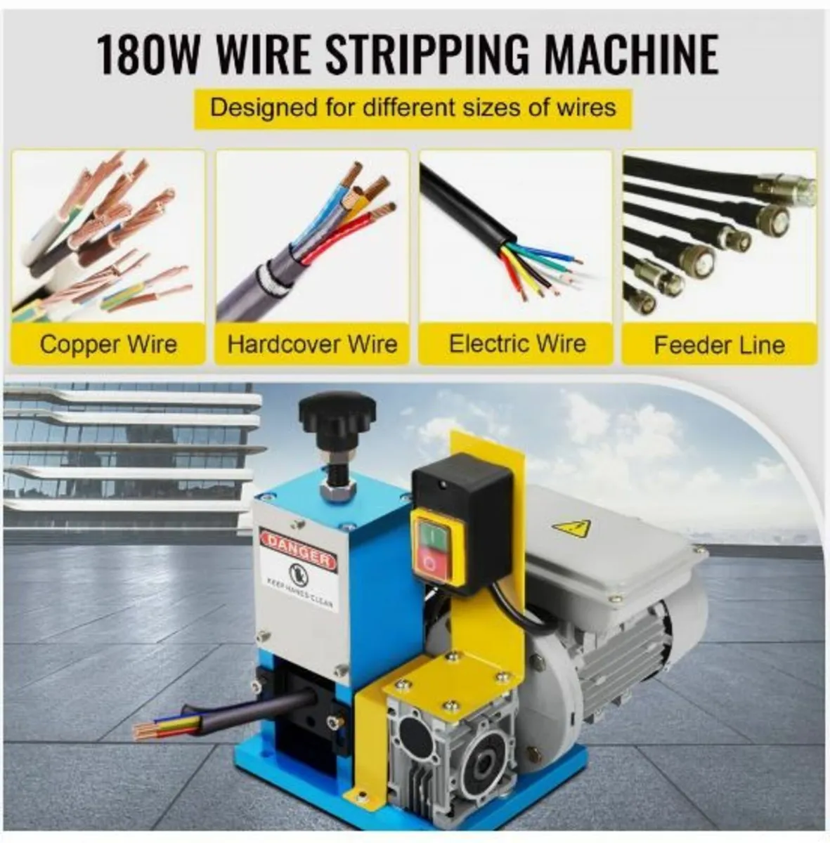 Electric Wire Stripping Machine Φ1.5mm~Φ25mm - Image 3
