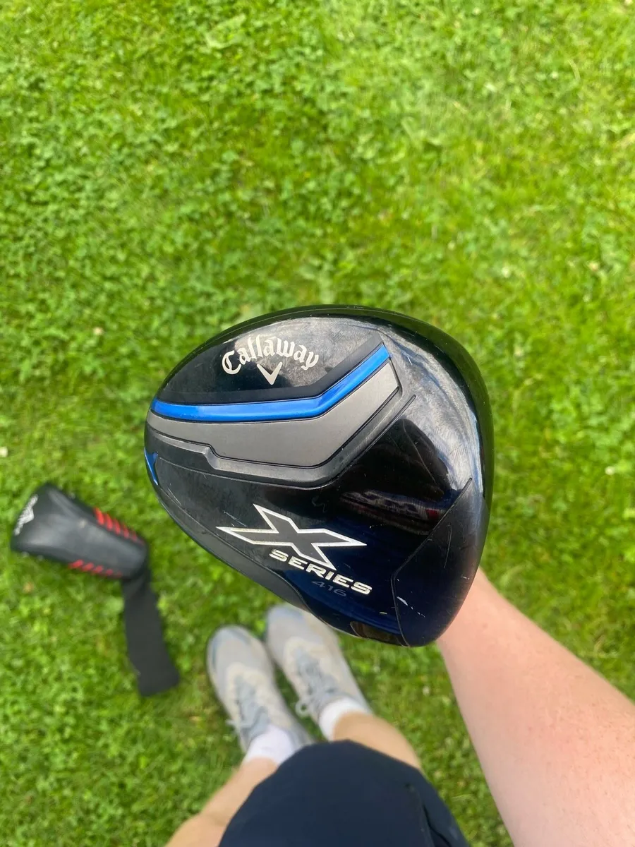 Callaway series x 416 driver head and headcover - Image 1