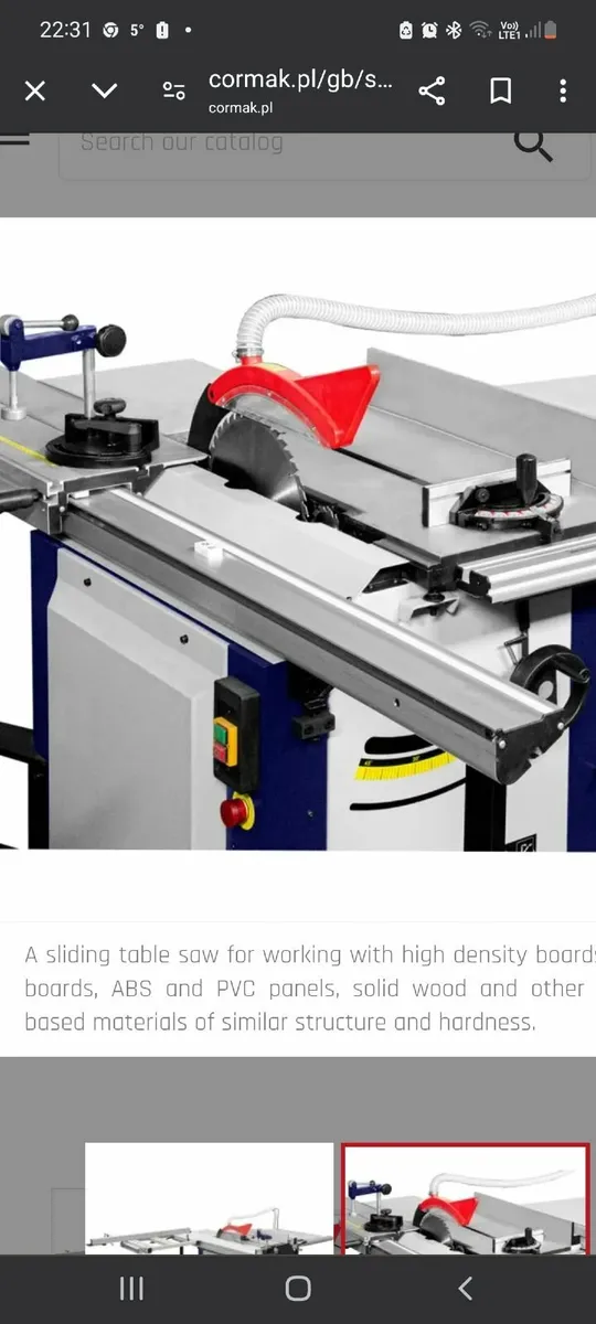 Table saw with scoring blade - Image 3