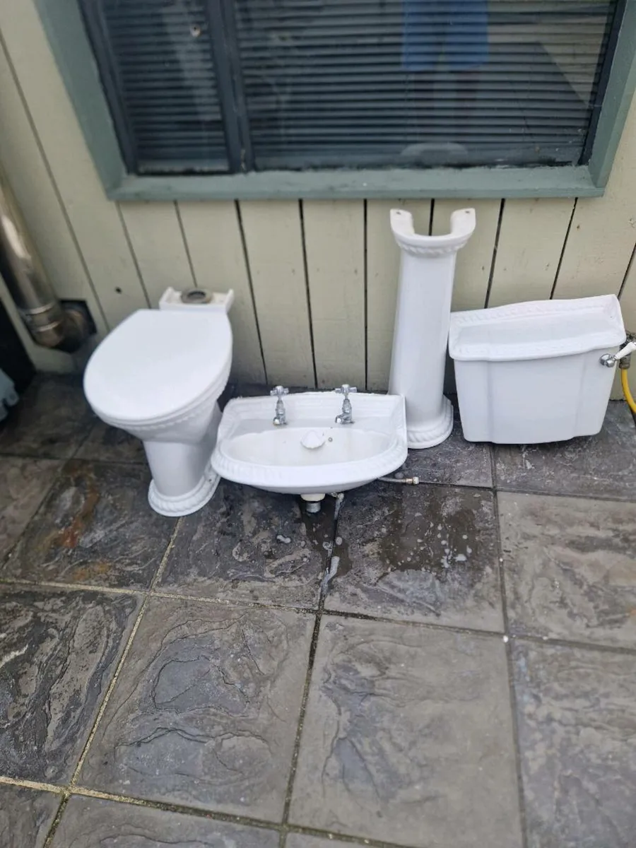 Toilet and sink - Image 1