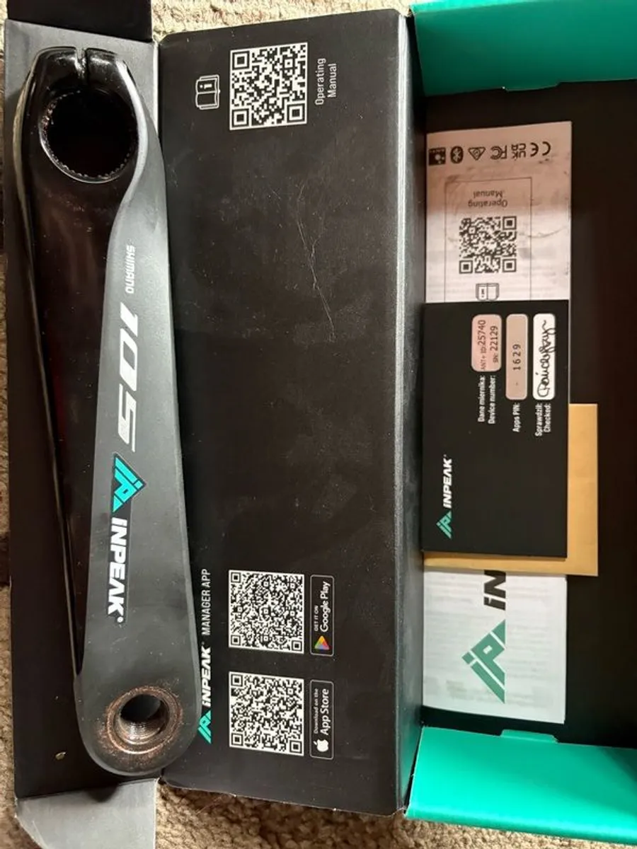 Inpeak power meter & Garmin 530 - Image 1