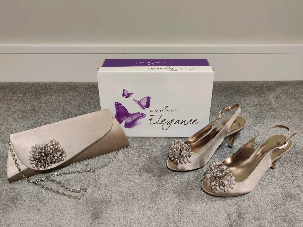 Lunar Elegance shoes and bag