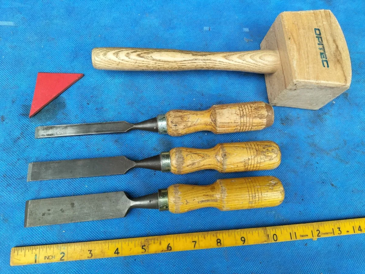 Marples Chisels & Mallet - Image 1