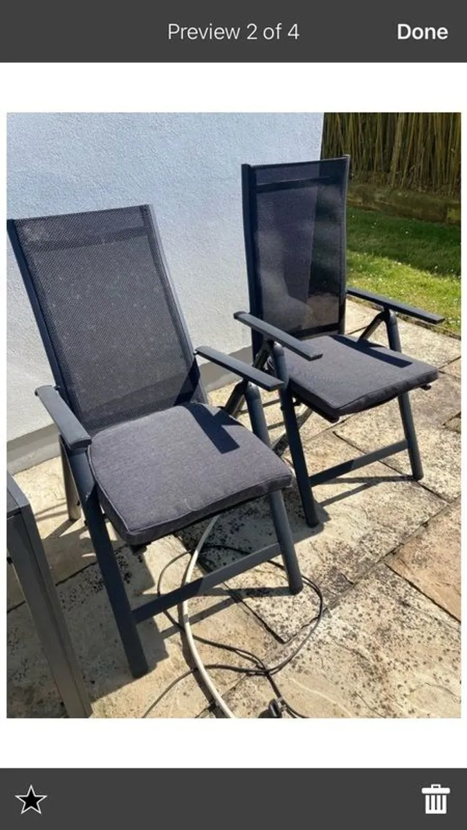 Garden chairs
