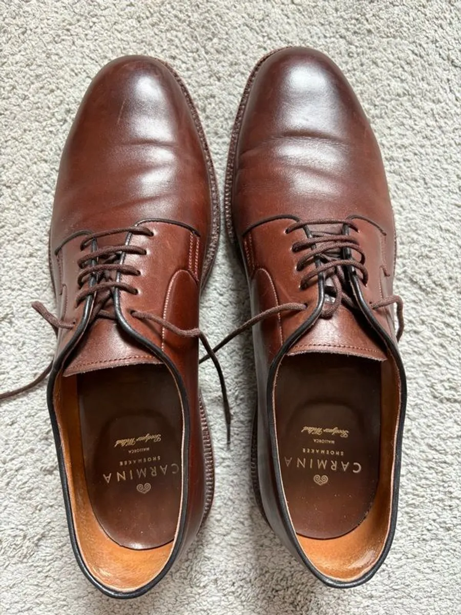 Carmina Derby Dress Shoes 531 Detroit - Image 1