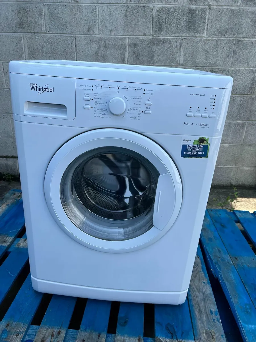 Whirlpool Washing Machine Front-load  7kg 1200 RPM - Image 1