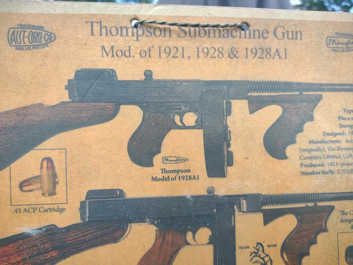 WW2 A2 Poster on Cardboard - Image 1