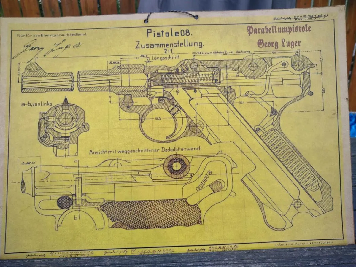 WW2 poster on cardboard - Image 2