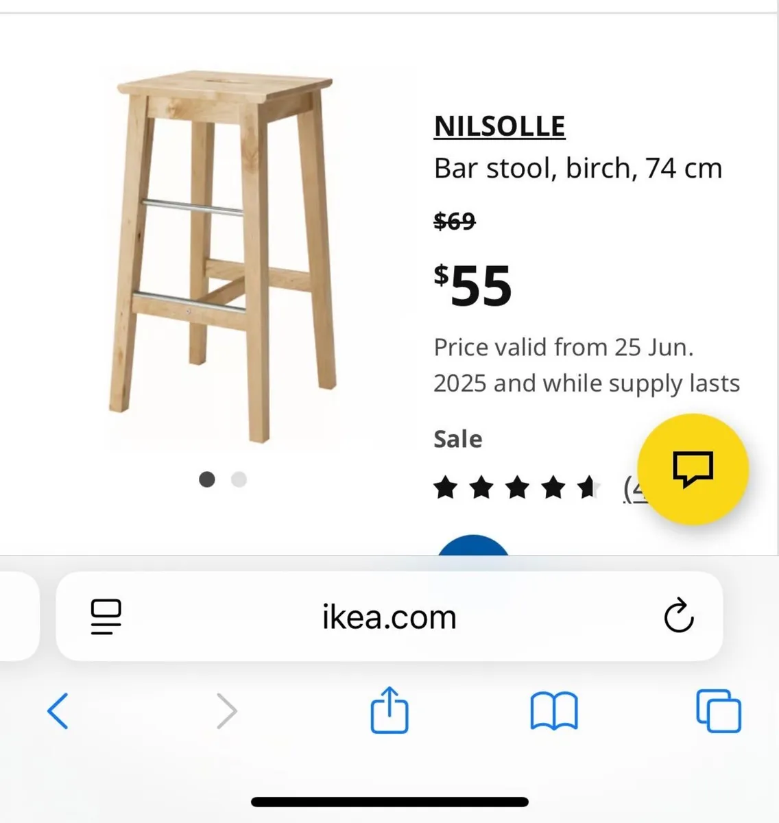 Bar/Kitchen Stools - Image 3