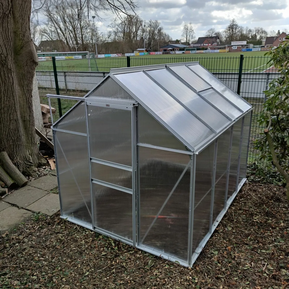 Aluminium Greenhouse, 4.75m - Image 1