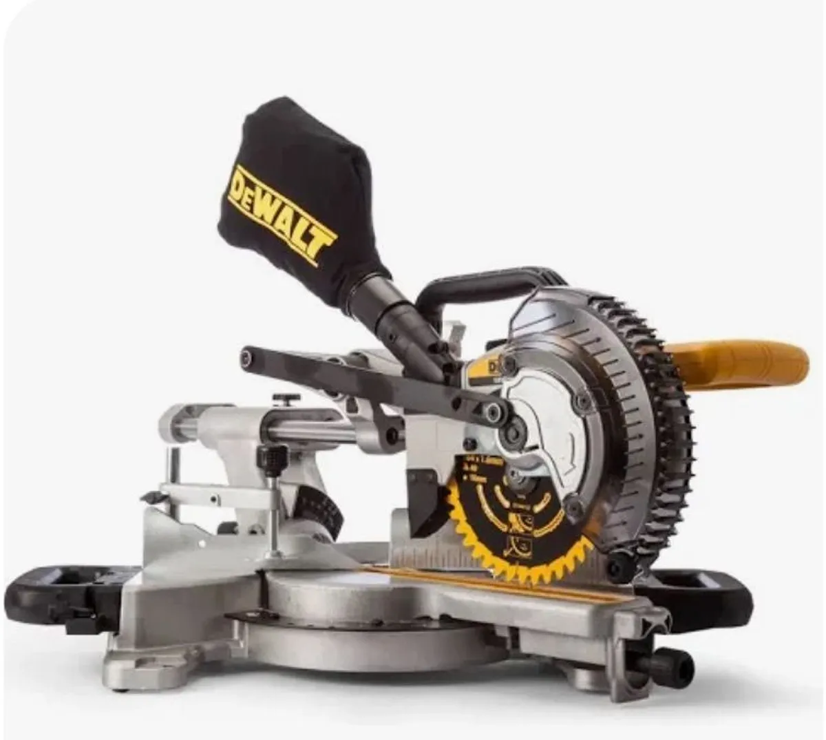 Dewalt DCS365M2 18V Cordless 184mm Mitre Saw - Image 1
