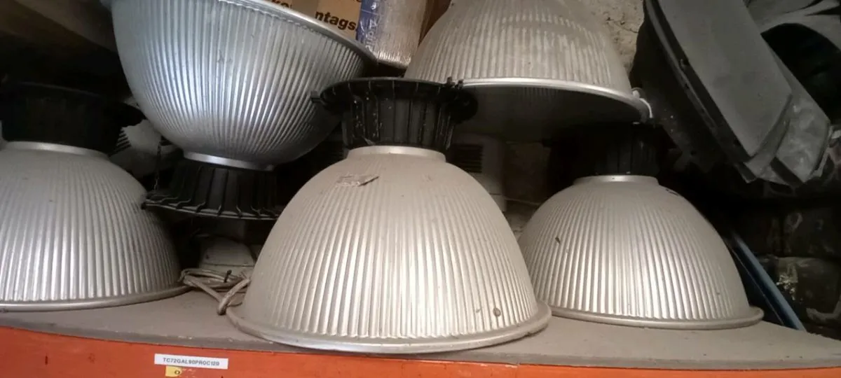 Vintage hi bay lights - Image 1