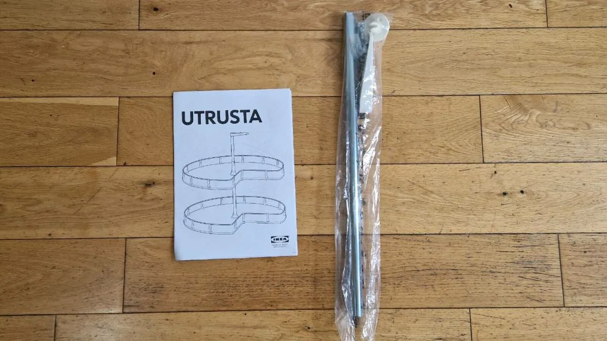 IKEA UTRUSTA Corner Cabinet Carousel - Image 3
