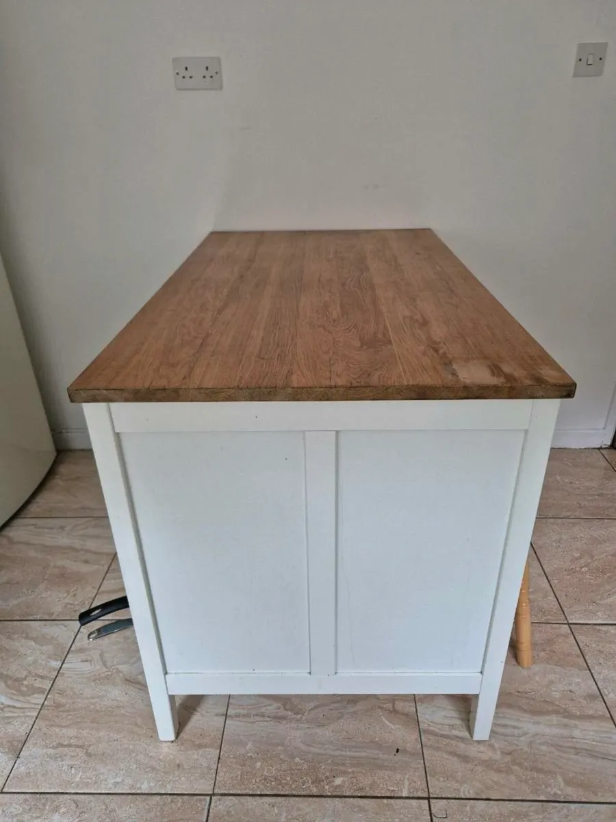 Ikea wooden kitchen island unit - Image 2