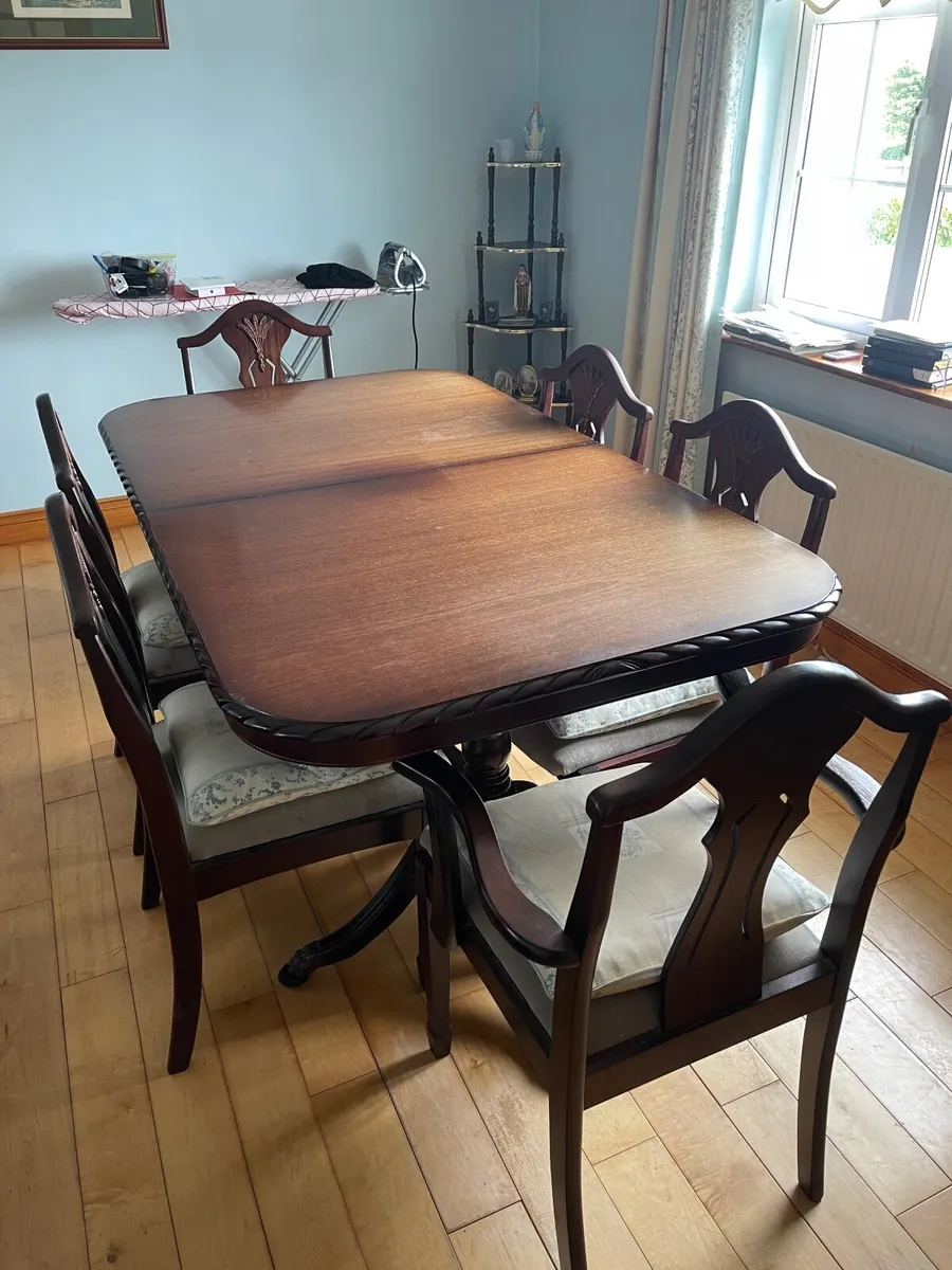 Solid Dining Room Table - Image 1