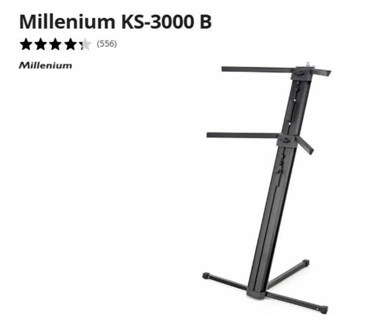 Millenium KS 3000 KEYBOARD STAND - Image 1