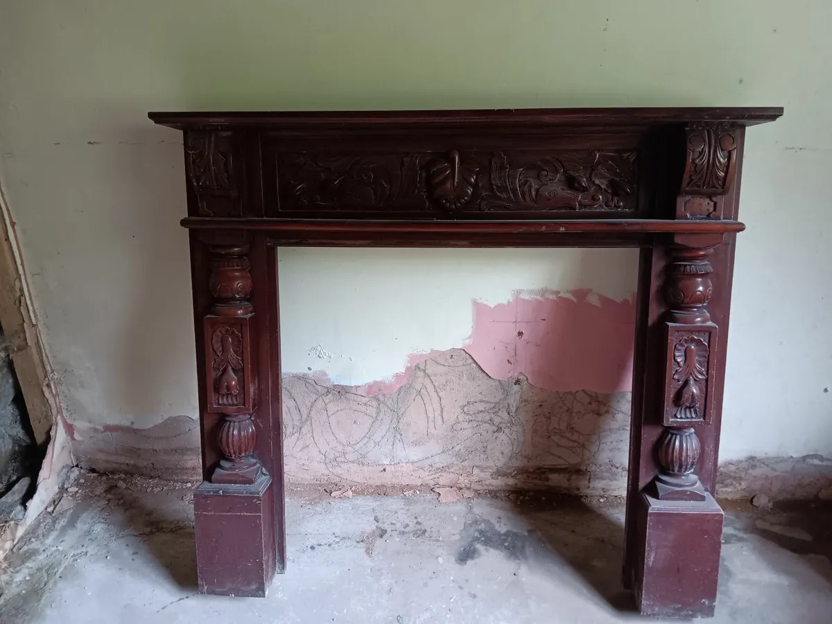 Wooden Fireplace - Image 2