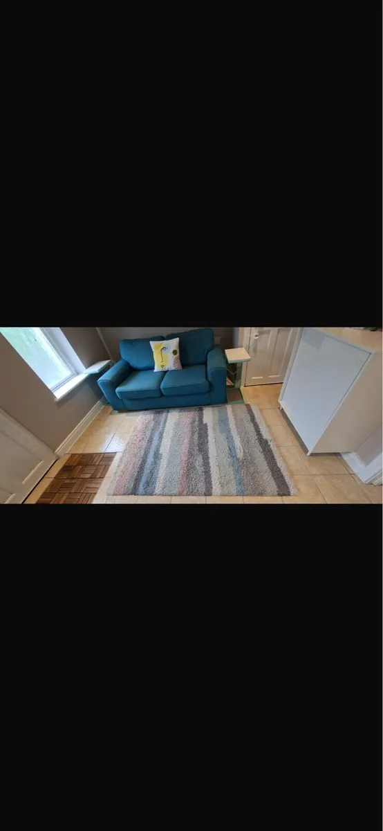 2 Seater Sofa & 2 Side Tables - Image 2