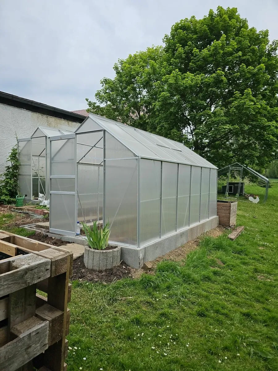 Aluminium Greenhouse XL - Image 1