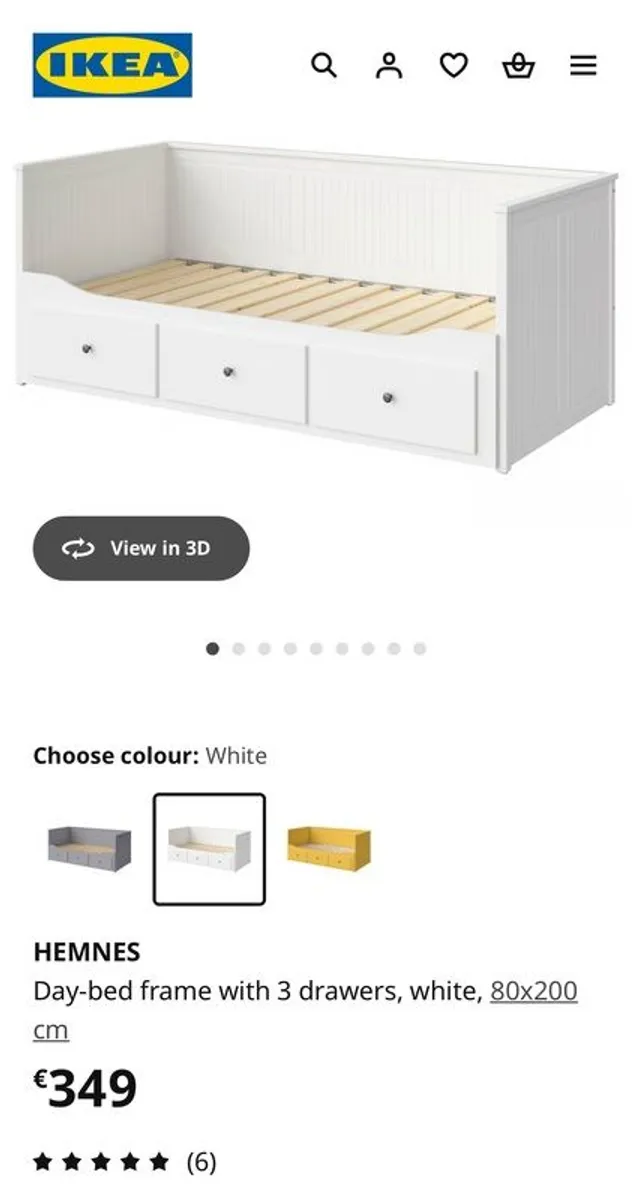 ikea hemnes bed - Image 2