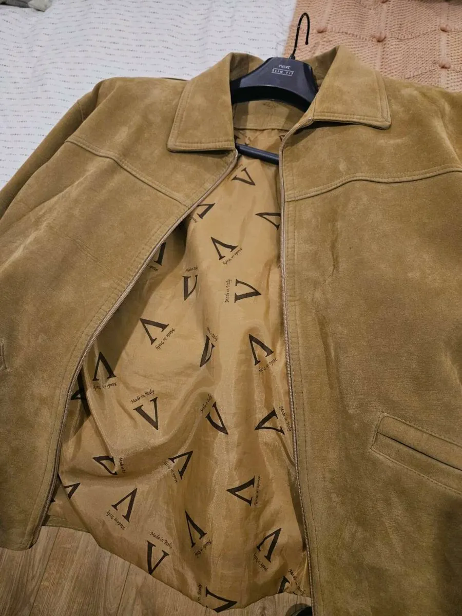 Mens suede coat - Image 2