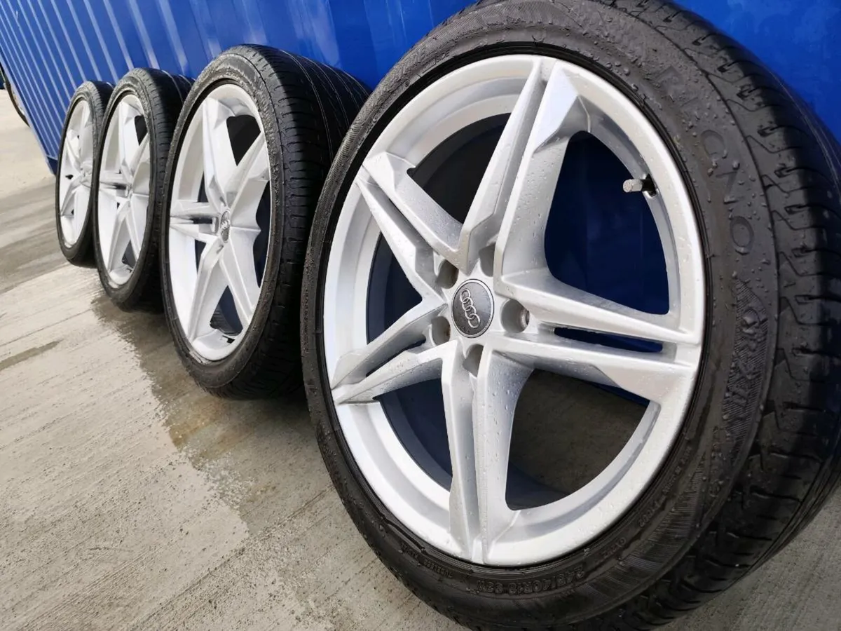 18" Audi S-line alloy wheels - Image 1