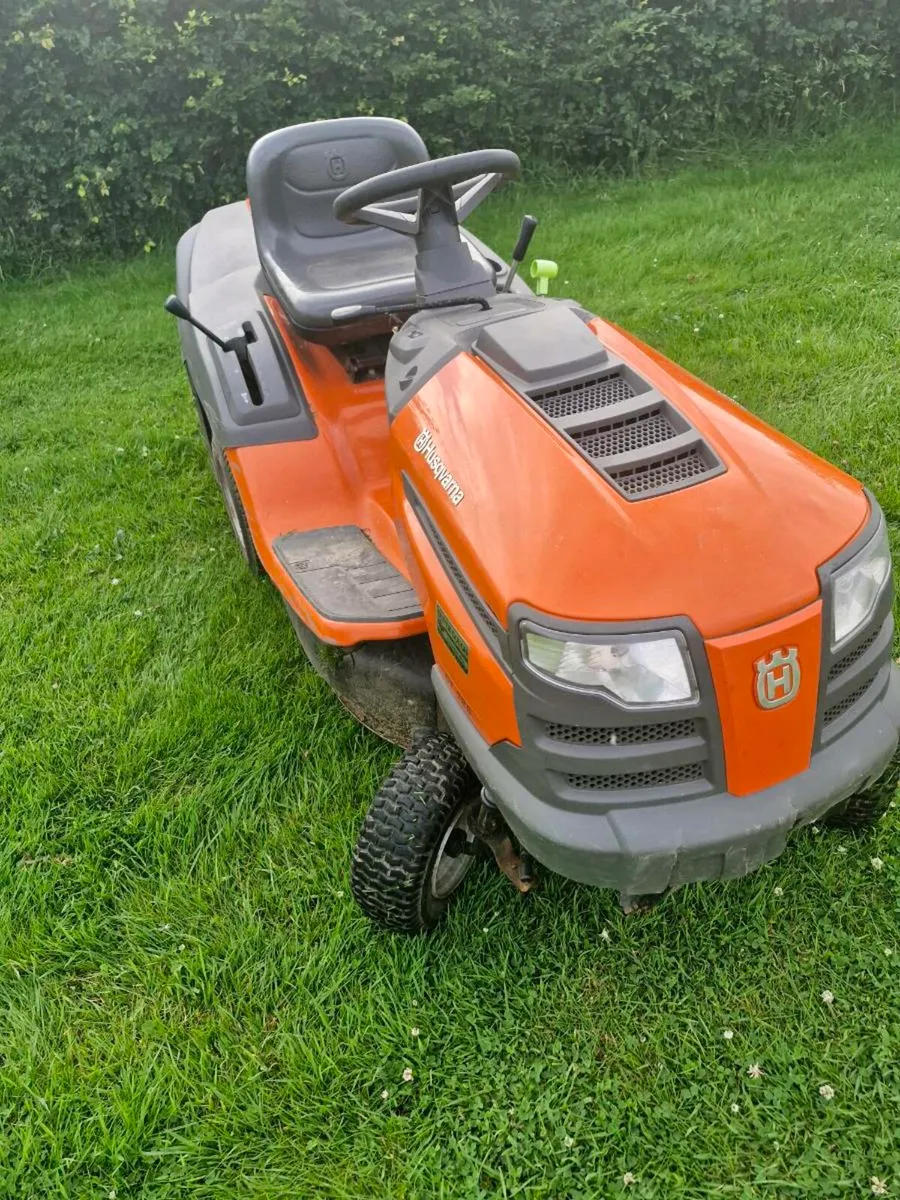 Husqvarna ride on mower Delivery available - Image 2