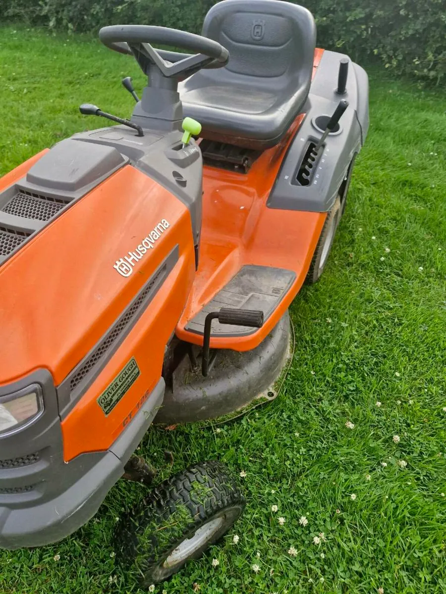 Husqvarna ride on mower Delivery available - Image 3