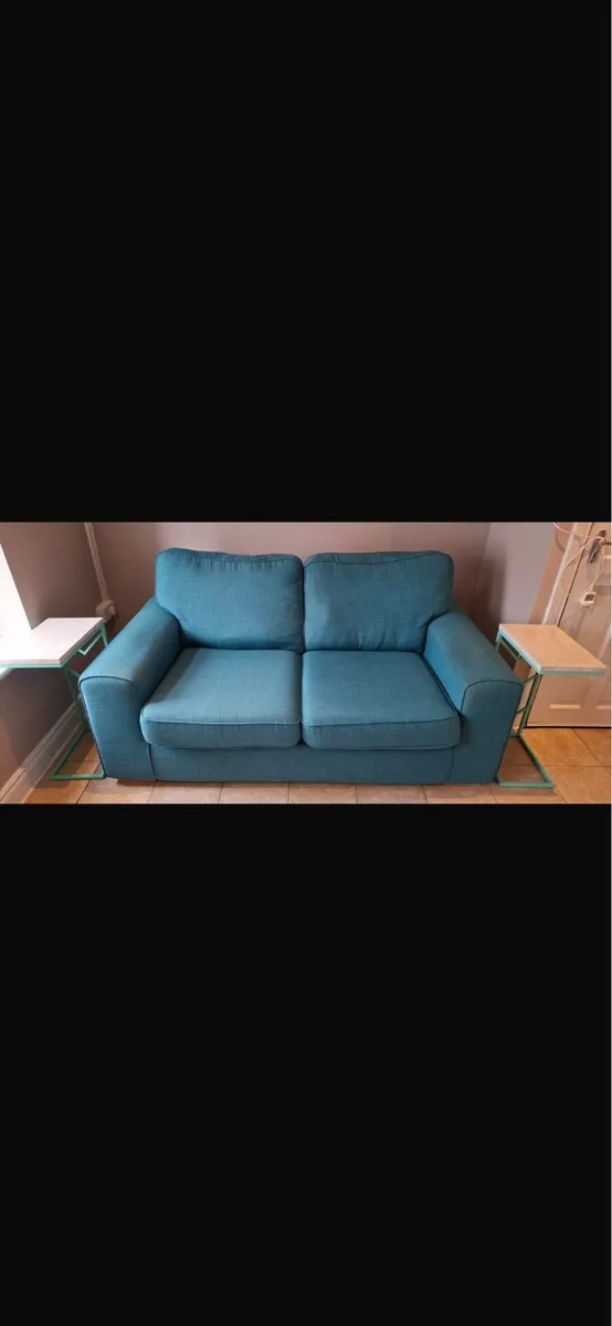 2 Seater Sofa & 2 Side Tables - Image 4