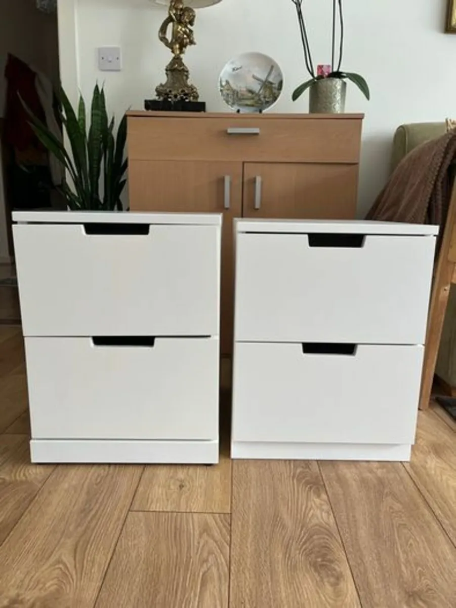 Ikea Nordli 2 Chest Drawers - Image 1