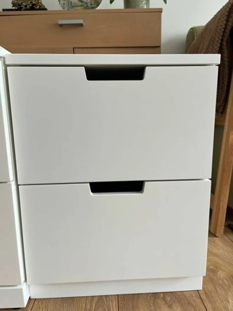 Ikea Nordli 2 Chest Drawers - Image 4