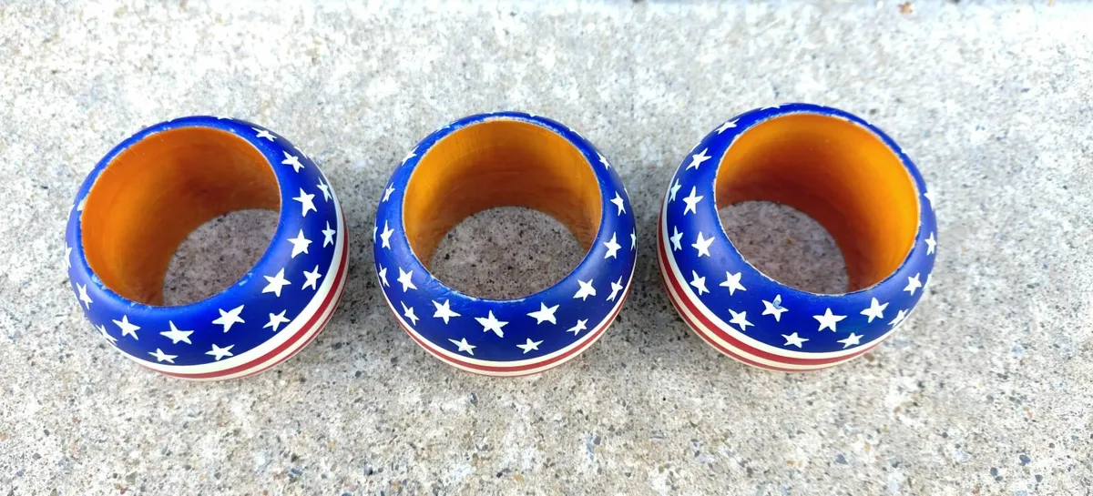 7 NAPKIN HOLDERS (USED). - Image 2