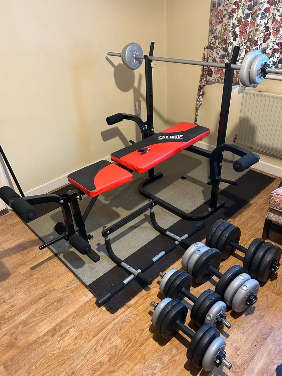 Adjustable weights + Bench - Image 4