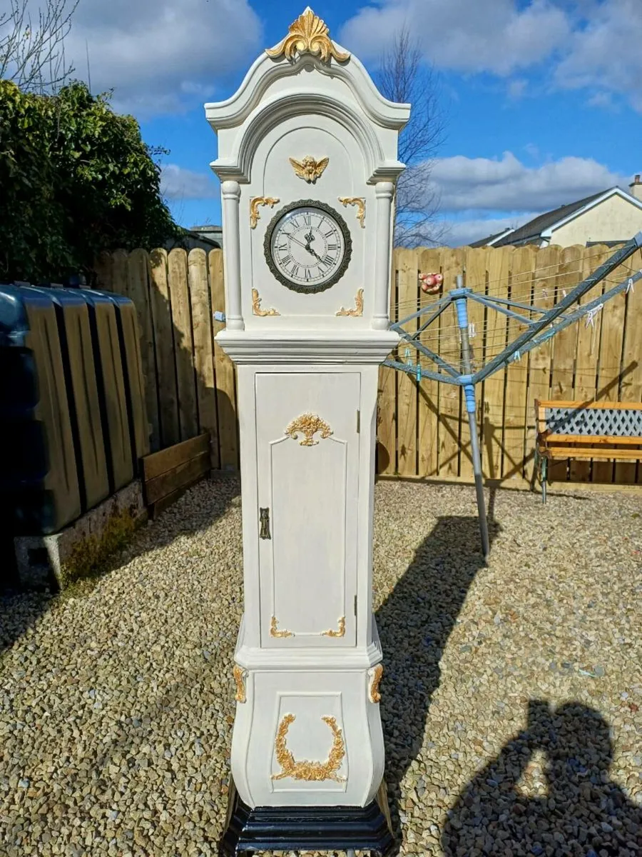 Large Vintage Free Standing Clock - Image 3