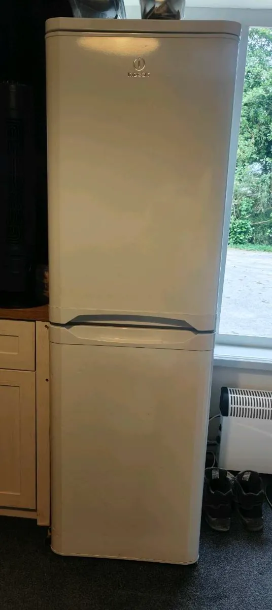 Indesit Fridge Freezer to Swap for Double Bed - Image 1