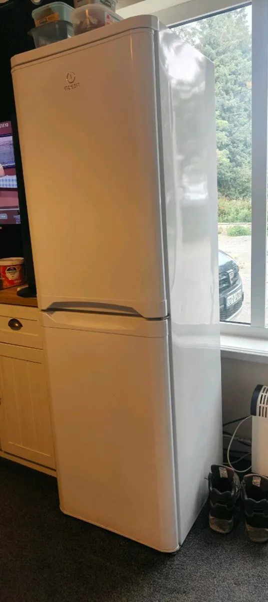 Indesit Fridge Freezer to Swap for Double Bed - Image 2