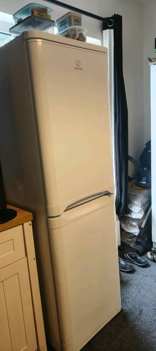 Indesit Fridge Freezer to Swap for Double Bed - Image 3