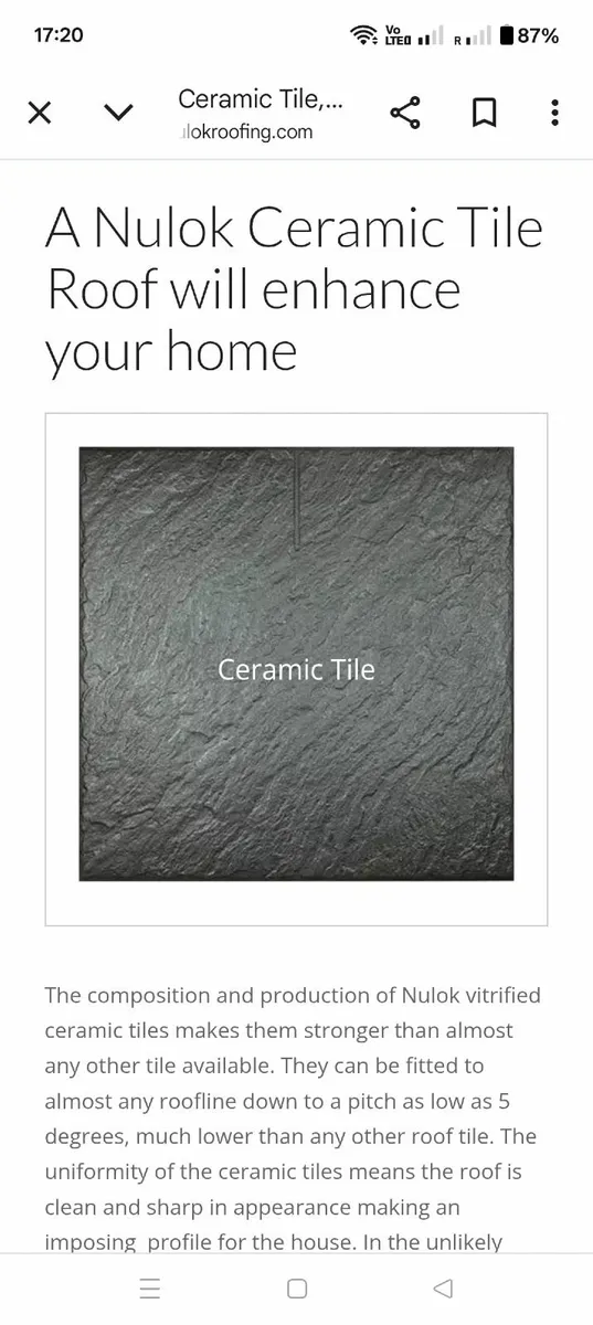 Nulok ceramic roof tiles - Image 2