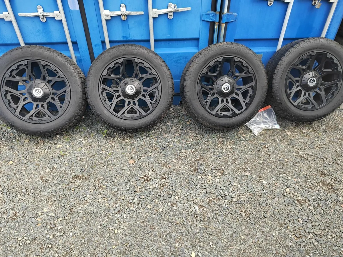 Vw Amarok  20 inch alloy wheels WOLFRACE - Image 4