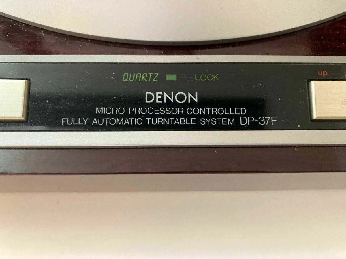 Denon DP-37F Turntable  Automatic Vintage Beauty - Image 2