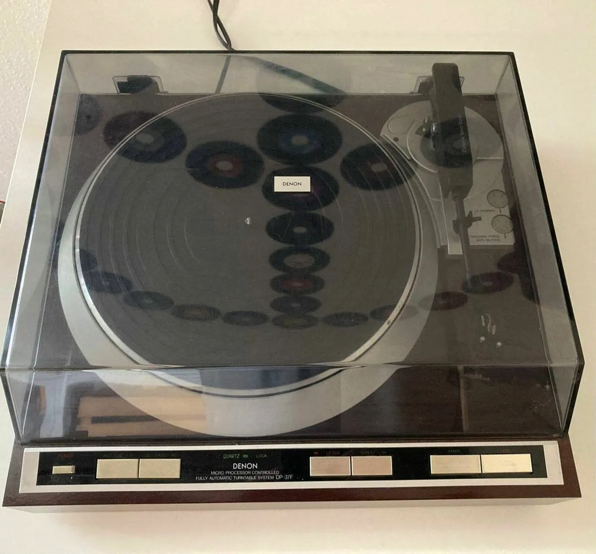 Denon DP-37F Turntable  Automatic Vintage Beauty - Image 3
