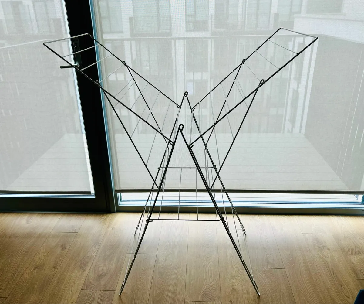 IKEA FROST Drying rack, in/outdoor, white - Image 1