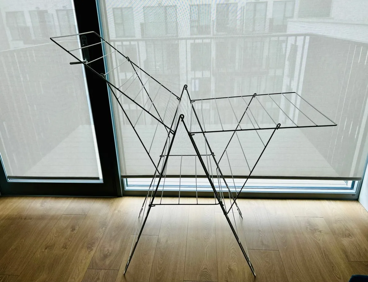 IKEA FROST Drying rack, in/outdoor, white - Image 2