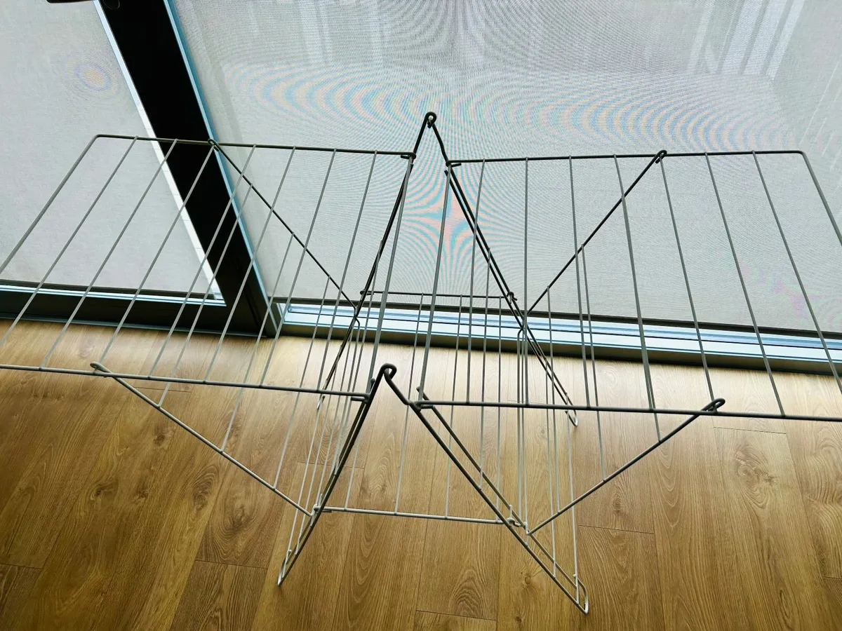 IKEA FROST Drying rack, in/outdoor, white - Image 3